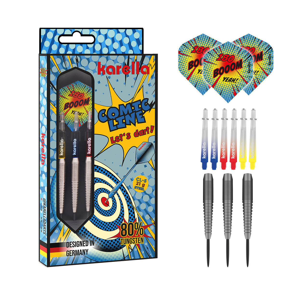 Steeldart Karella Comic Line