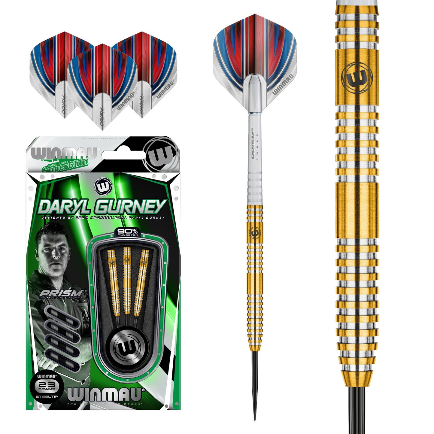 Steeldart Winmau Daryl Gurney 23g