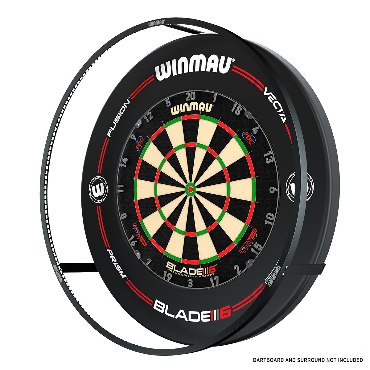Plasma Winmau Schwarz/Weiß