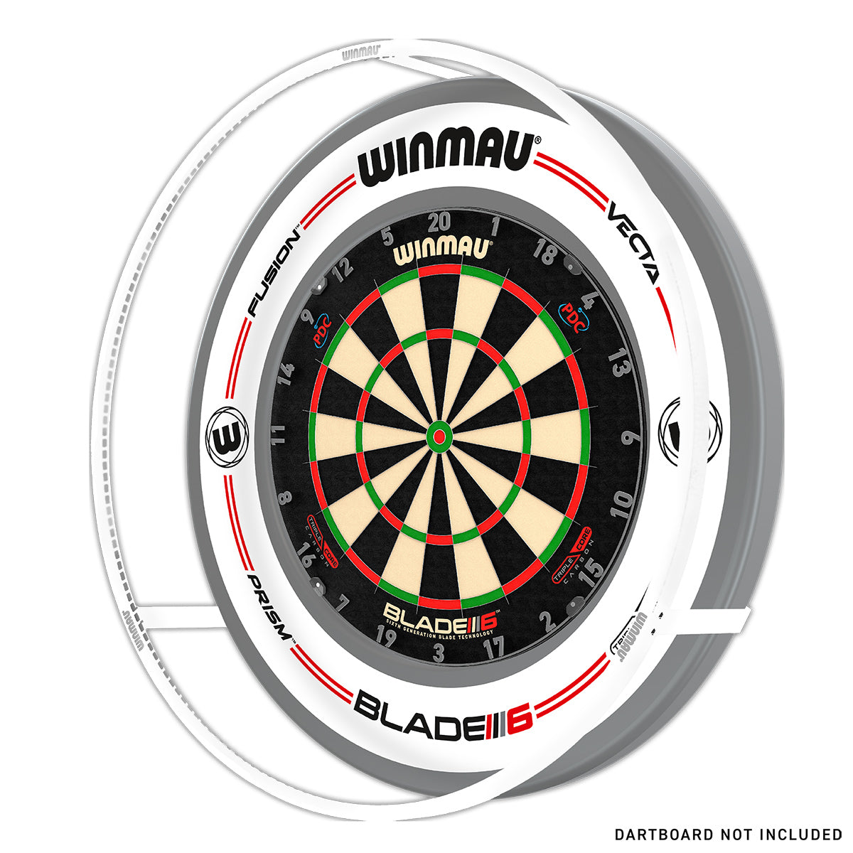 Plasma Winmau Schwarz/Weiß