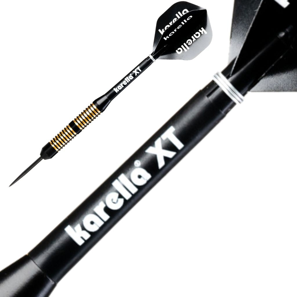 Steeldart Karella XT-Serie Gold-Schwarz 22g