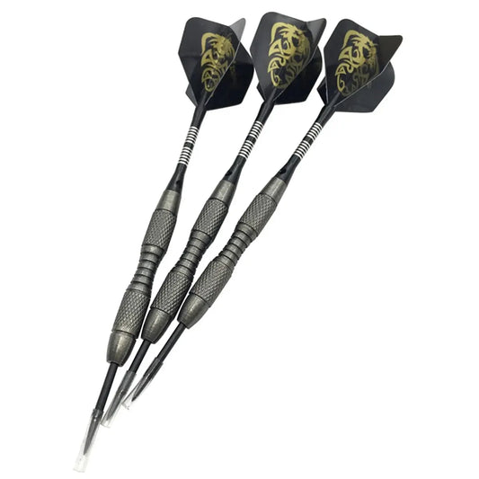 3x 20g Metall-Darts, 16 cm, Wolframstahl-Optik, Profiqualität