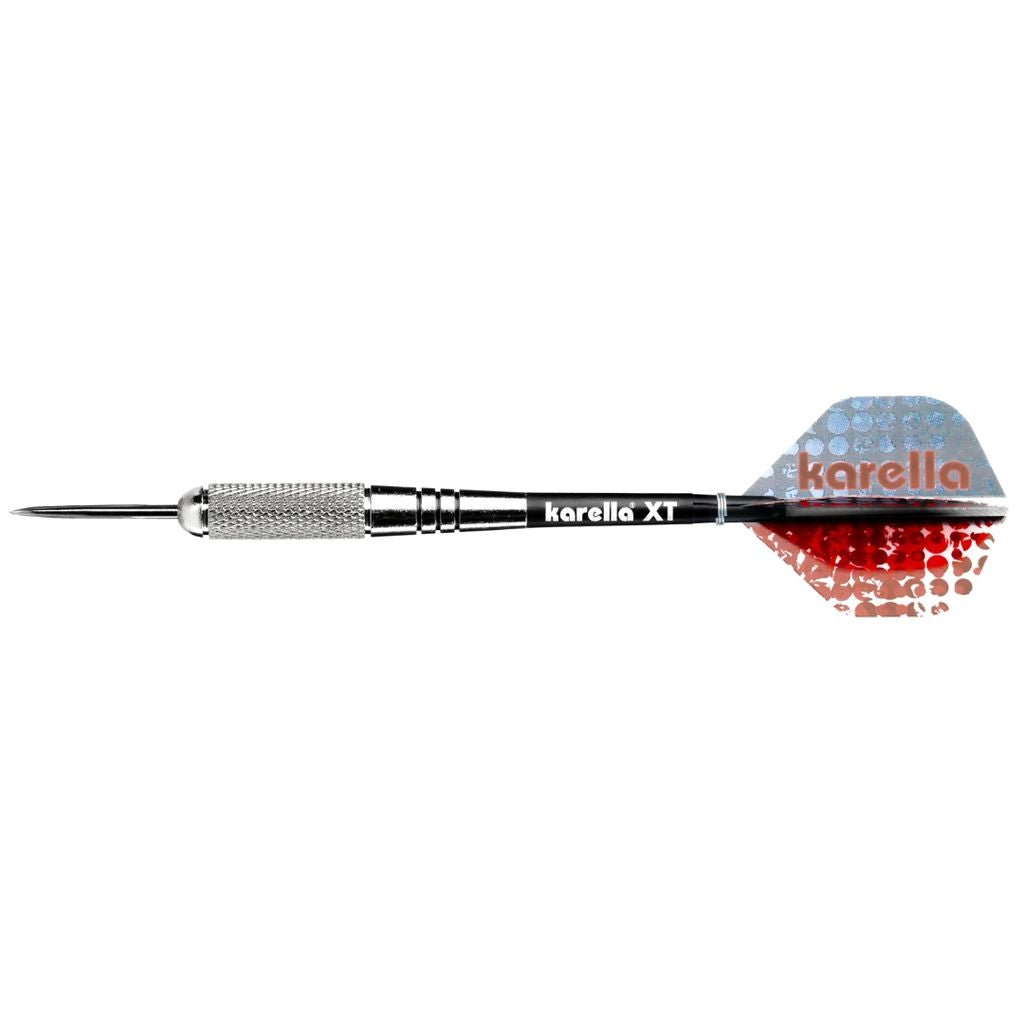 Steeldart Karella XT-Serie Silber-Schwarz